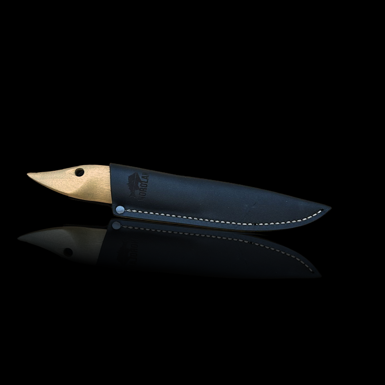 Couteau Artisanal de Norolan "Hommage au Brochet"