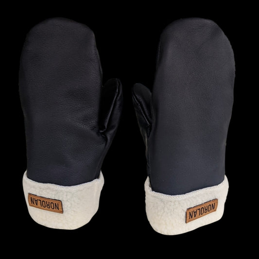 Moufles en cuir d’élan