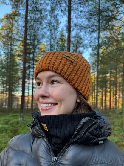 Bonnet en laine mérinos Norolan pour femme