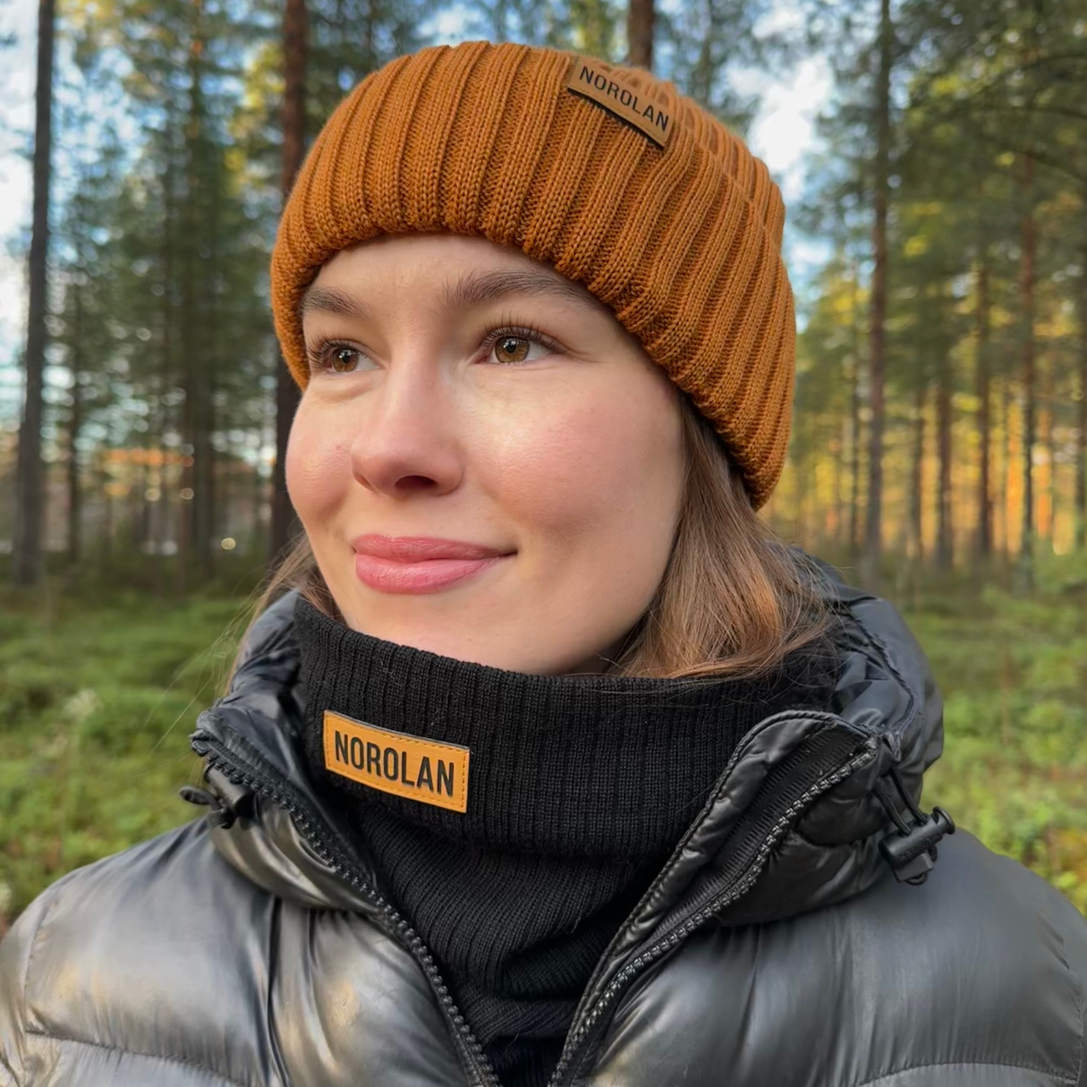 Cache-cou Norolan en Laine Mérinos